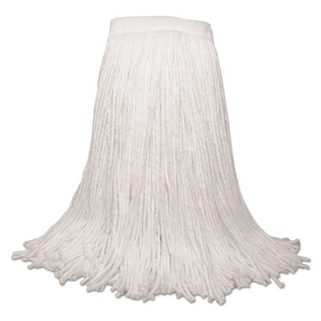 Boardwalk® Mop Head, Premium Saddleback Head, Rayon Fiber, 24-oz., White, 12-carton freeshipping - TVN Wholesale